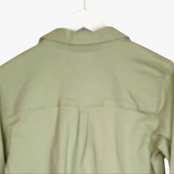 Colorful Planet Jacket green size XL Shacket Zip Front with Pockets - Picture 10 of 13